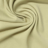Cotton Polyester Rib Knit Fabric, 231 gsm, 145 cm — Beige — photo 3
