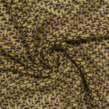 Jacquard Viscose Polyester Stretch Chunky Knit Fabric, 165 gsm, 165 cm — Orange — photo 3