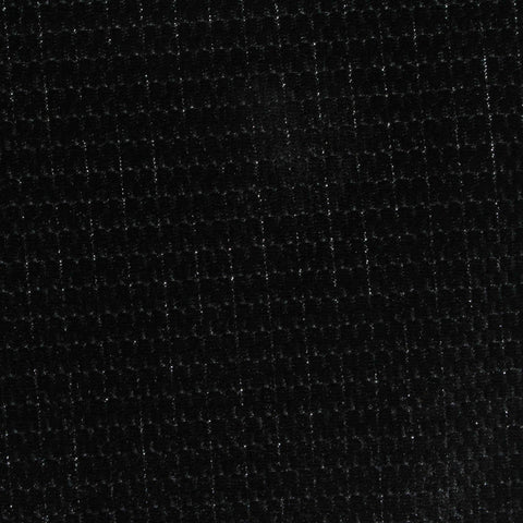 Grey Tone-on-Tone Grid Jacquard, Polyester