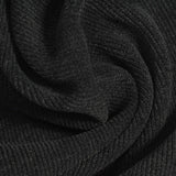 Chenille Fabric, 350 gsm, 188 cm — Black — photo 3