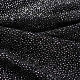 White Dots Jersey Knit, Viscose — photo 3