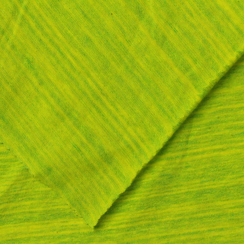 Cotton Polyester Stretch Jersey Knit Fabric, 160 gsm, 170 cm — Green, ref EF-236172
