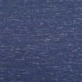 Dark Blue Marl Rib Knit, Cotton-Poly — photo 3