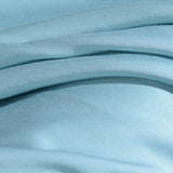 100% Viscose Sateen Fabric, 260 gsm, 147 cm — Blue — photo 3