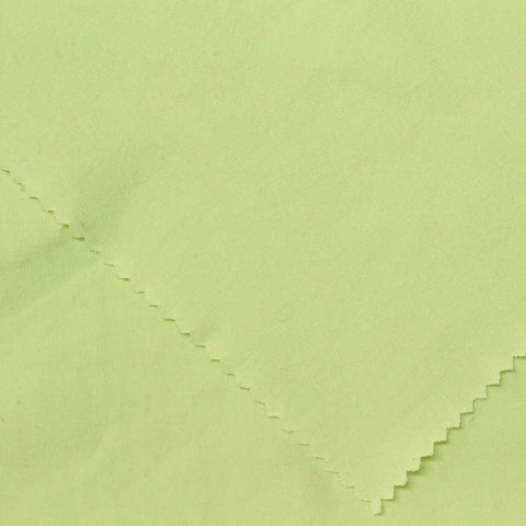 Cotton Stretch Jersey Knit Fabric, 215 gsm, 155 cm — Green