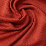 100% Polyester Birdseye Knit Fabric, 136 gsm, 155 cm — Red — photo 3