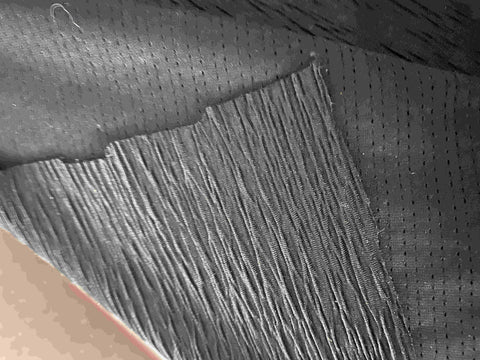 100% Polyester Crepe Fabric, 256 gsm, 150 cm — Grey