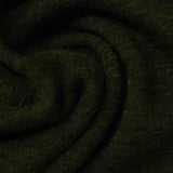 Dark Green Marl French Terry, Cotton-Poly — photo 3