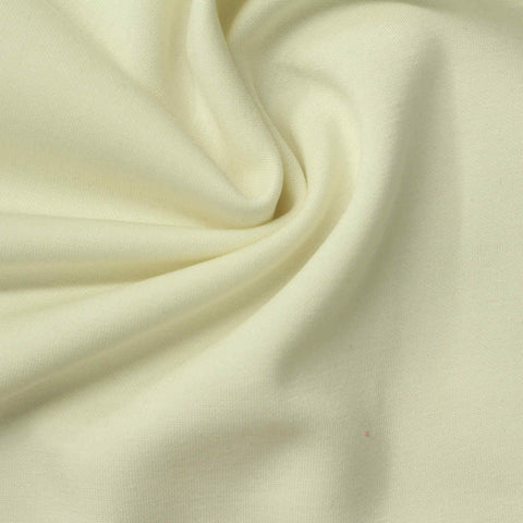 Polyester Viscose Stretch Scuba Knit Fabric, 220 gsm, 156 cm — Khaki