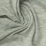 Light Grey Marl Jersey Knit, Polyester — photo 3
