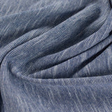 Light Blue Stripes Knit, Cotton-Poly — photo 3