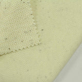 Light Yellow Marl French Terry, Cotton-Poly — photo 3