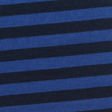 Blue Horizontal-Stripe Jersey Knit, Cotton-Tencel Lyocell — photo 3