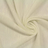 Slub Polyester Viscose Chunky Knit Fabric, 202 gsm — Beige — photo 3