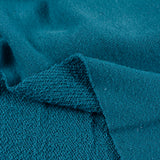 100% Cotton French Terry Fabric, 205 gsm, 160 cm — Blue — photo 3
