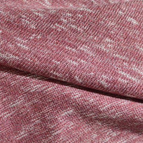 Pink Marl Chunky Knit, Polyester, 460 gsm