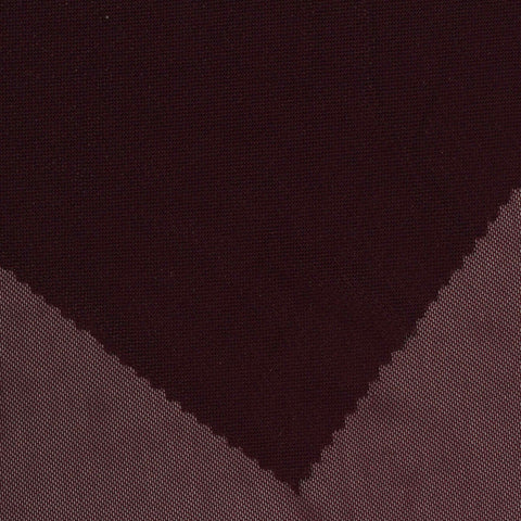 Polyester Stretch Warp Knit Fabric, 105 gsm, 170 cm — Brown