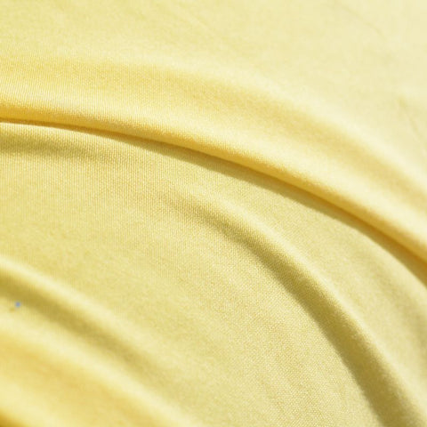 Viscose Stretch Knit Fabric, 192 gsm, 167 cm — Yellow
