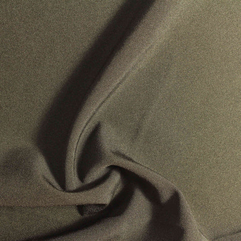 Polyester Stretch Woven Fabric, 145 gsm — Khaki