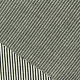 Black Vertical-Stripe Jersey Knit, Poly-Viscose — photo 3