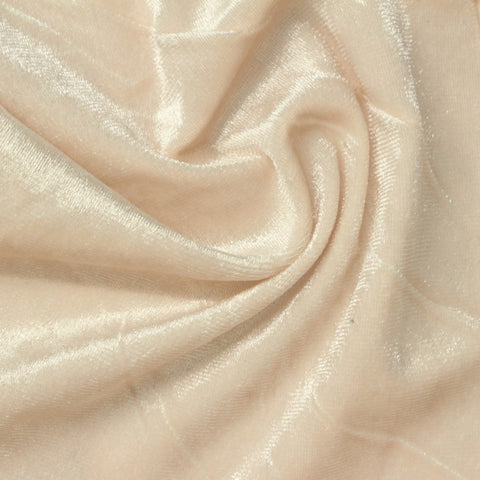 100% Polyester Warp Knit Fabric, 205 gsm, 155 cm — Beige