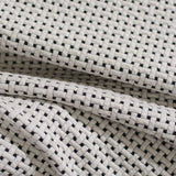 Grey Grid Jacquard, Viscose-Poly — photo 3