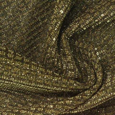 Gold Marl Knit, Polyester