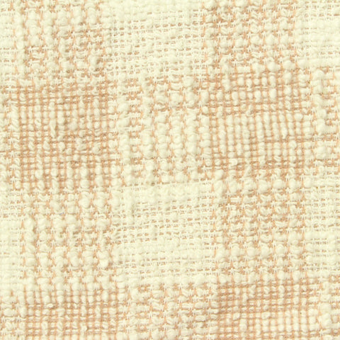 Cream Houndstooth Bouclé, Poly-Cotton