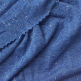 Blue Marl Jersey Knit, Poly-Viscose — photo 3