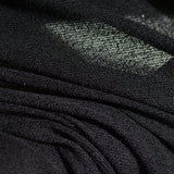 Dark Grey Marl Chunky Knit, Polyester — photo 3
