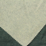 Brushed Cotton Polyester French Terry Fabric, 240 gsm, 157 cm — Green — photo 3