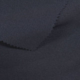 100% Polyester Linen-Look Fabric, 213 gsm — Navy — photo 3