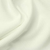 White Textured Jacquard, Polyester — photo 3