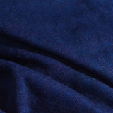 Dark Blue Squares Jacquard, Poly-Viscose — photo 3