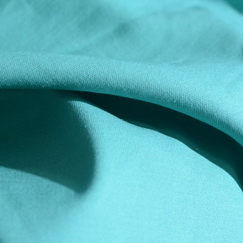 Cotton Stretch Twill Fabric, 250 gsm, 145 cm — Blue