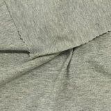 Light Grey Marl Jersey Knit, Cotton — photo 3
