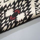Black Geometric Jacquard, Polyester — photo 3