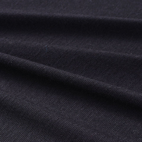 Viscose Stretch Jersey Knit Fabric, 170 gsm, 155 cm — Black