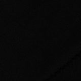 Polyester Stretch Milk Silk Knit Fabric, 280 gsm, 161 cm — Black — photo 3