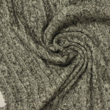 Dark Grey Marl Rib Knit, Viscose-Poly — photo 3