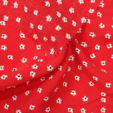 White Flowers Woven, Viscose — photo 3