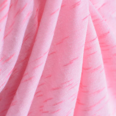 Light Pink Marl Jersey Knit