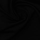 Viscose Stretch Jersey Knit Fabric, 200 gsm, 160 cm — Black — photo 3