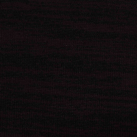 Dark Burgundy Marl Chunky Knit