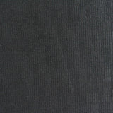 Viscose Stretch Rib Knit Fabric, 270 gsm, 125 cm — Black — photo 3