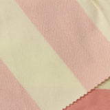 Pink Horizontal-Stripe French Terry, Poly-Cotton — photo 3