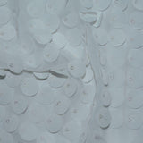 Light Grey Dots Woven, Polyester — photo 3