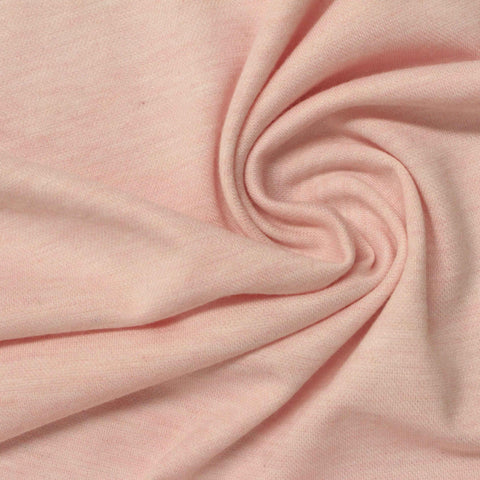 Polyester Viscose Piqué Knit Fabric, 186 gsm, 165 cm — Pink