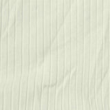 Cotton Stretch Rib Knit Fabric, 200 gsm, 100 cm — White — photo 3
