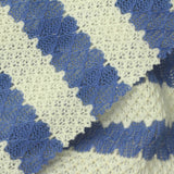 Blue Flecks Jersey Knit, Acrylic-Cotton — photo 3